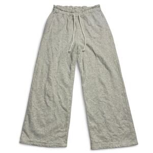 Abercrombie & Fitch Grey Sweatpants Wide Leg Soft A&F Collection Size XS